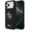 Image de Coque Guess Silicone Big 4G Script pour iPhone 17 Pro Max - Black