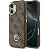 Image de Coque Guess Hardcase 4G Strass Logo MagSafe pour iPhone 17 - Brown