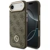 Image de Coque Guess 4G Strass Logo MagSafe pour iPhone Air - Brown