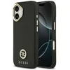 Image de Coque Guess Grained Strass Logo MagSafe pour iPhone 17 - Black