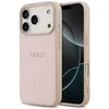 Image de Coque Guess Saffiano Classic Logo MagSafe pour iPhone 17 Pro - Pink