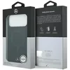 Image de Coque MagSafe - Mercedes - iPhone 17 Pro Max (6.9) - Finition cuir lisse - Protection PC+TPU - Noir