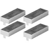Image de Filtre à air à charbon actif (Lot de 4) Plaque de cuisson 17006642 BOSCH SIEMENS NEFF GAGGENAU BALAY