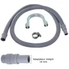 Image de Kit de rallonge de tuyau de vidange universel 18-22mm (L1500mm raccord intégré) Machine à laver Lave-linge 3666356130067 SIEMENS