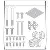 Image de Support de panneau inférieur Lave-vaisselle AAA74804732 LG