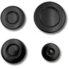 Image de Kit 4 bruleurs Plaque de cuisson 482000027572 C00082831 ARISTON HOTPOINT SCHOLTES INDESIT 2I MARCHI CANNON