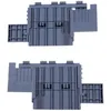 Image de Ensemble panier réglable Unité de réglage gauche droit Lave-vaisselle 698290730 690075070 SMEG