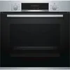 Image de Four électrique encastrable - BOSCH - HBA573BR0 - 71L - Pyrolyse - Acier inoxydable - Gris
