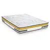 Image de Matelas aubertin 160x200 cm - ressorts + mémoire - ép. 24 cm Made in Europe