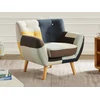Image de Fauteuil en tissu patchwork SERTI II