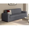 Image de Canapé 3 places convertible express en tissu gris anthracite COGLIO