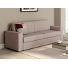 Image de Canapé 3 places convertible express en tissu beige COGLIO