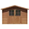 Image de Abri de jardin en bois traité par autoclave 991 m² épaisseur 28 mm - HORTUSA