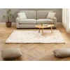 Image de Tapis shaggy à poils longs ultra doux - 200 x 290 cm - Beige - DOLCE