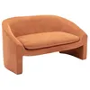 Image de Canapé 2 places en tissu terracotta OSSANA