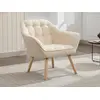 Image de Fauteuil En Tissu Beige Caserta