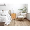 Image de Lot de 2 tables de chevet 2 tiroirs - Bois de mindi - Naturel - PILABO