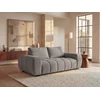 Image de Canapé 3 places en tissu texturé gris BERENIA de Maison Céphy