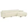 Image de Canapé dangle droit relax électrique en tissu beige MOLPICA