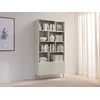 Image de Bibliothèque avec 2 portes et 8 niches - Beige - NORSIM