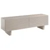 Image de Meuble TV avec 2 portes en MDF - 150 cm - Beige - LUDIMA