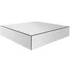 Image de Table basse en MDF et miroir - PRISMELIO