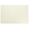 Image de Tapis 100% laine tufté main - 160 x 230 cm - Blanc cassé - 2000 g/m² - LUZAN