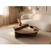 Image de Lot de 2 tables basses - Naturel foncé - ALOEVA II