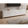 Image de Meuble TV avec 4 portes - Blanc - NALYRA de Maison Céphy