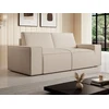 Image de Canapé 3 places en tissu texturé beige AMELIA