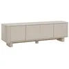 Image de Meuble TV avec 4 portes - Taupe - BRISTANA