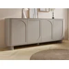 Image de Buffet avec 4 portes - Taupe - BRISTANA