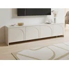 Image de Meuble TV avec 4 portes - Beige - NALYRA de Maison Céphy