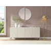 Image de Buffet avec 4 portes en MDF - Beige - ZELINARO