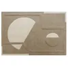 Image de Tapis tufté en relief 100% laine - 200 x 290 cm - Beige - 2000g/m² - SELUNIA