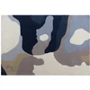 Image de Tapis tufté 100% laine à motifs abstraits - 160 x 230 cm - Multicolore - 2400g/m² - ELINA