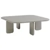 Image de Table basse en MDF - Beige laqué - BRILONA