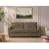 Image de Canapé 3 places convertible express en tissu chenille taupe - Couchage 140 cm - Matelas 12 cm SCOTIMI