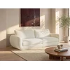 Image de Canapé 4 places en tissu blanc cassé SIDORIO de Maison Céphy