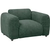 Image de Fauteuil en velours côtelé vert POGNI de Maison Céphy