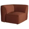 Image de Fauteuil dangle en tissu chenille terracotta CAMILIO de Maison Céphy