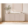 Image de Buffet avec 4 portes - Beige et naturel clair - ANARZA