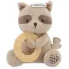 Image de Peluche Raton Laveur Avec Anneau De Dentition Refrigerant