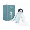 Image de Peluche À Bisous Manchot Bleu - Douceur Et Réconfort Pour Bébé