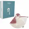 Image de Doudou Manchot Rose Kaloo - Compagnon Doux Pour Bébé