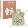 Image de - Doudou Chiffon Ours Vert