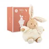 Image de Patapouf musical Lapin creme - 17 cm - KALOO - PELUCHES/Doudous - Rose
