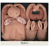 Image de coffret cadeau naissance Lapinou terracotta