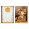Image de Peluche Tigre Papaye - Compagnon Doux De 17 Cm Pour Bébé