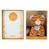 Image de Peluche Tigre Papaye - Compagnon Doux Pour Bébé De 13 Cm
